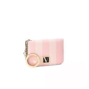 Victoria’s Secret Iconic pink stripe wallet